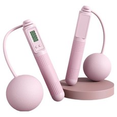 624C 스마트 카운팅 무선 볼 줄넘기, 02 핑크, 1개