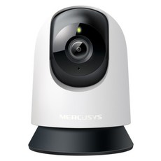 Mercusys 水星 1080P Wi-Fi 監視器 AI偵測 雙向語音 夜視 嬰兒哭聲偵測 可旋轉360度攝影機, 1個, MC200