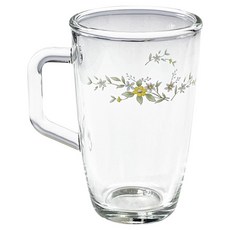 바칠레 손잡이 빅 머그컵 530ml, 야생화, 1개