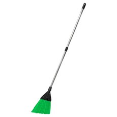 World Clean 握柄式三角掃帚 小 2段不鏽鋼桿