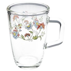 바칠레 오리엔탈 손잡이 빅 머그컵 530ml, 혼합색상, 1개 혼합색상, 1개