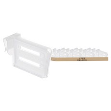 上手家居 伸縮冰箱收納隔板, 透明色, 20個