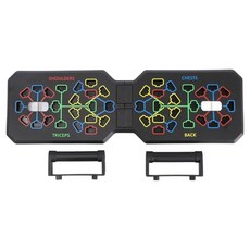 알럽홈 T자형 조립식 가정용 푸시업바, 블랙, L265-0144B