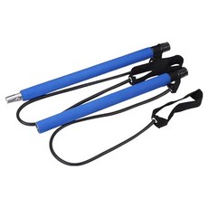 포유리빙 다기능 휴대용 필라테스 바, 01 블루, 1개