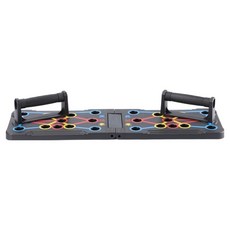 알럽홈 홈트 접이식 다기능 푸시업바, 블랙, L265-0143B