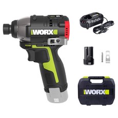 WORX 충전 임팩드라이버 12V 2.0Ah BL WU132X.1, 1개