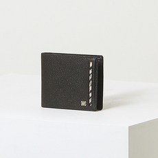 닥스 남성용 라인배색 소가죽 반지갑 DBWA6E914W3
