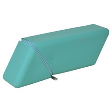 DY商社 矽膠簡約筆袋 學生文具收納, 綠色, 1個