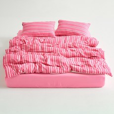 Desinew 青春條紋羽絨感四季薄被