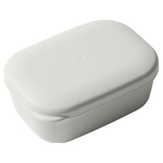 JAJU 여행용 비누 케이스, 1개, 화이트