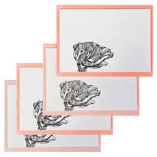 Iciel design Flower 繪圖卡, 風(卡片), 隨機出貨(信封), 4個