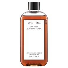 ONE THING 積雪草舒緩化妝水, 1個, 210ml