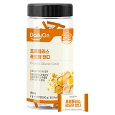 데일리온 프로폴리스 포도당 캔디 200g, 100정, 1개
