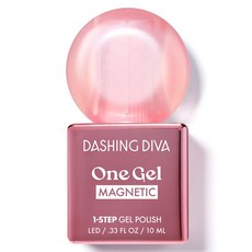 데싱디바 네일 원젤 컬러 마그네틱, 1개, 10ml, 로살리아