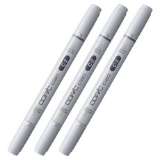 코픽 챠오 마카 C2 Cool Gray No.2, 3개, 1색
