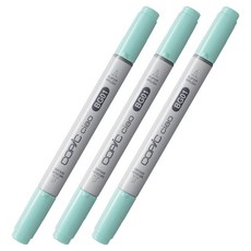 코픽 챠오 마카 BG01 Aqua Blue, 3개, 1색