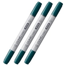 코픽 챠오 마카 BG09 Blue Green, 3개, 1색