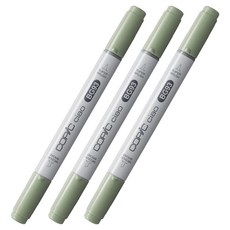 코픽 챠오 마카 BG93 Green Gray, 3개, 1색