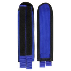 마켓피아 사이클링 자전거 미끄럼방지 조절 페달 스트랩 좌우세트, 블루, 1세트