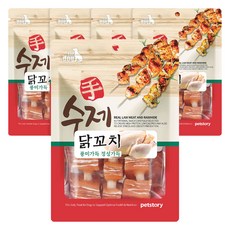 수제꼬지 강아지간식 닭꼬치 90g, 닭, 5개