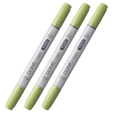 코픽 챠오 마카 YG03 Yellow Green, 3개, 1색