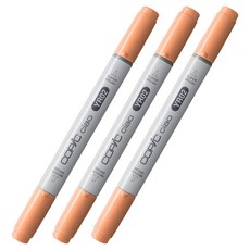 코픽 챠오 마카 YR02 Light Orange, 3개, 1색