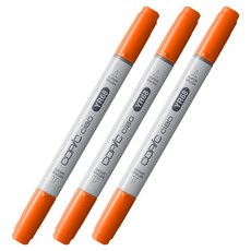 코픽 챠오 마카 YR68 Orange, 3개, 1색