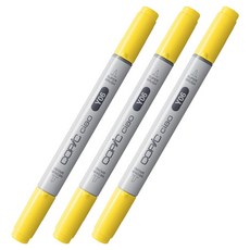 코픽 챠오 마카 Y06 Yellow, 3개, 1색