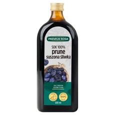 프리미엄로사 유리병 푸룬 주스, 1개, 500ml