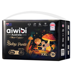 aiwibi 愛薇彼 安撫魔法褲型尿布, 36片, 超大碼 (2XL)