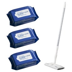 Lifegd100 Allmighty濕紙巾 Clean Fit 濕拖清潔濕巾 3入拖把, 1個