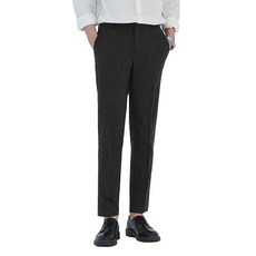 DANGOON 男士直筒西裝鬆緊彈力休閒褲