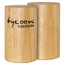 Tycoon 圓形木製沙鈴 653138, 單一商品, 1個