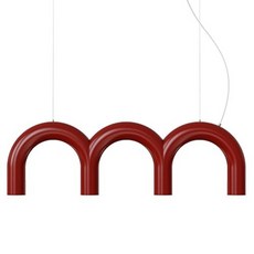 비츠조명 LED 아르크 식탁등 20W, 레드