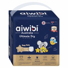 aiwibi 愛薇彼 夜用甄柔褲型尿布 18kg以上, 3XL, 22片