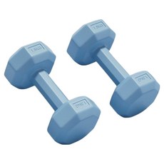 탑피아 여성용 아령 하늘색, 2개, 1.5kg