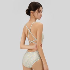 스피카 여성용 크로스백 스윔웨어 + 실리콘 브라캡 세트 SPA109