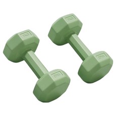 탑피아 여성용 아령 녹색, 2개, 1kg