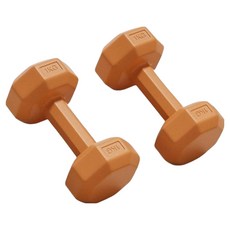 탑피아 여성용 아령 오렌지, 2개, 1kg