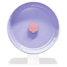 랜보어 햄스터 플라워 높이조절 휠 쳇바퀴 18cm, 퍼플, 1개