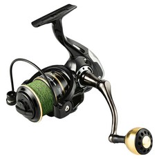 엘마운틴 합사줄감긴 14볼 스피닝릴, 블랙, NXS4000