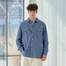 LEVI'S 男士經典Walker Billy淺色青年布襯衫 19587-0276