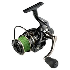 엘마운틴 합사줄감긴 14볼 스피닝릴, 블랙, NX3000