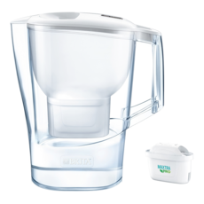 BRITA 濾水壺 Aluna XL 3.5L + Maxtra Pro濾芯, 白色 + 透明色, 1套
