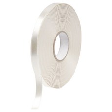 포포팬시 뭉구 프리미엄 유광 단면 공단 리본 10mm, 04 아이보리, 1개, 45m