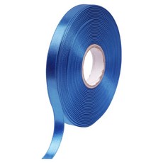포포팬시 뭉구 프리미엄 유광 단면 공단 리본 10mm, 20 청색, 1개, 45m