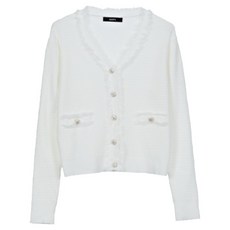 GGPX 여성용 브이넥 비스코스 니트 가디건 GPACK005D