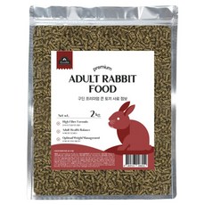 구딘 큰 토끼사료 성토 점보, 1개, 2kg