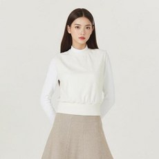 HALEY 女款圓領防風後拉鍊背心 HWAKT1610