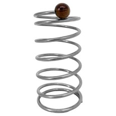 하이앤드라이 2세대 스테인리스 스프링 치약 칫솔꽂이, 월넛(ab 919132), 1개